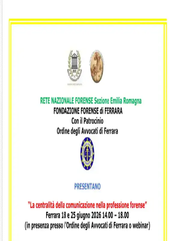 La centralità della comunicazione nella professione forense